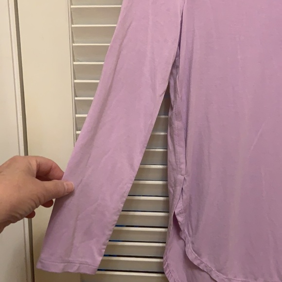 Old Navy Long Sleeved Tee in Lavender - Picture 4 of 7